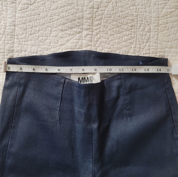 MM6 Leather Leggings - Picture 4 of 7